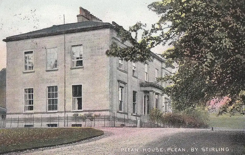 Plean House history Plean House history